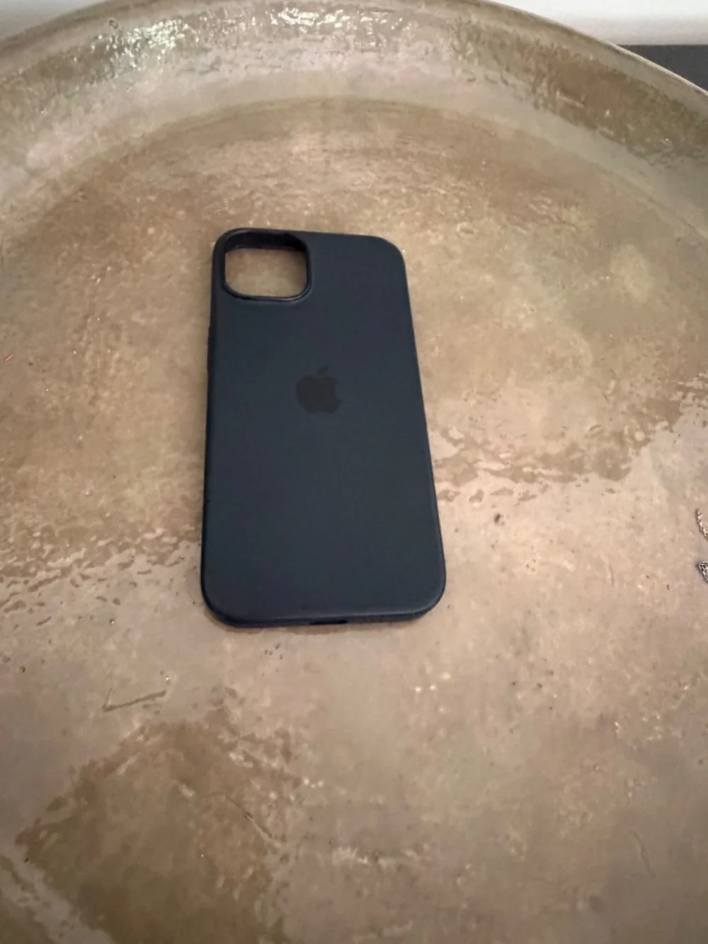 Apple iPhone 14 Black Silicon Case